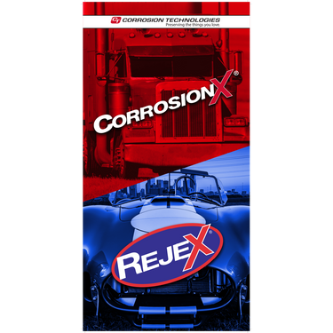 CorrosionX / RejeX window static cling